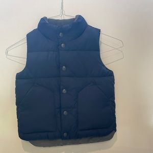 Toddler zip up vest
